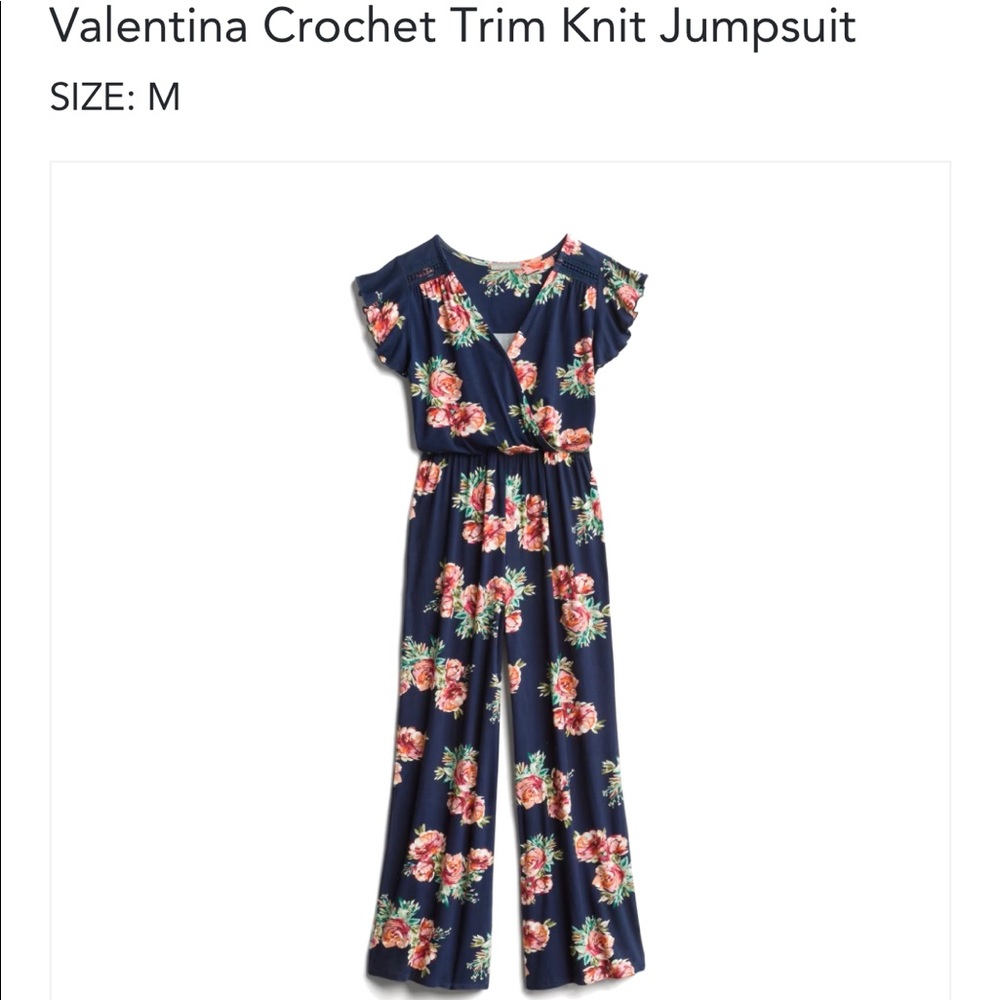 LoveAppella Blue Floral Jumper